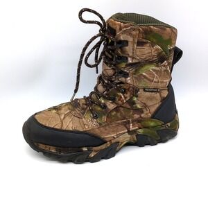 Herman Survivor Shoes Mens Hollow Point Green Camo 10.5 Waterproof Work Boots